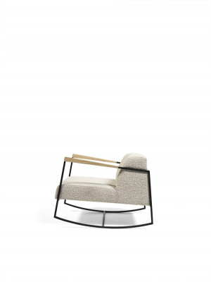 Fauteuil 1-zits Stoffen bekleding Zits Nieuw Luxe Fauteuil Design Lounge