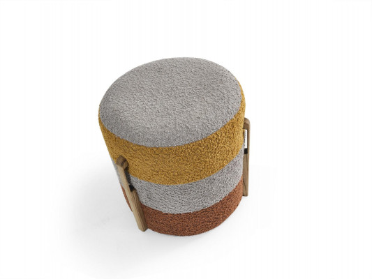 Groep Kruk Polyester Woonkamer Stoel Stof Luxe Zitter 2-dlg. Nieuw