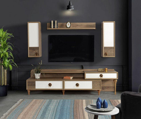 Eetkamer compleet set tafel 4x stoelen eetgroep houten tafel tafels 12-delig