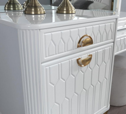 Slaapkamer commode met spiegel console commodes kaptafels meubels