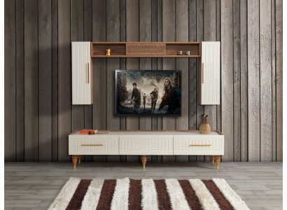 Woonkamer modern stijl luxe meubels woonkamer wandkast 3-dlg.