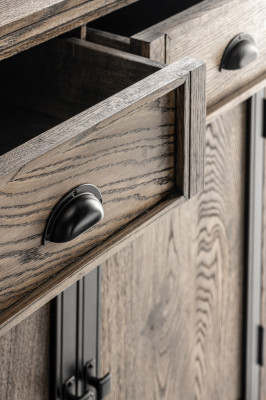 Ontwerper dressoir dressoir sideboard kast woonkamer plank hout luxe