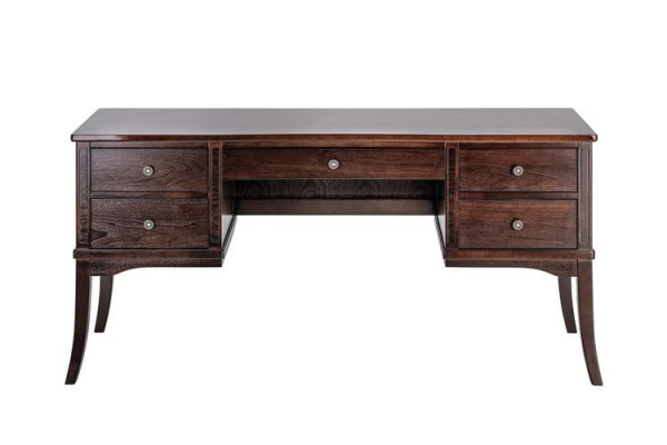 Schrijftafel Tafel Schrijftafels Kantoor Chef Tafels Inrichting Meubels Echt Hout