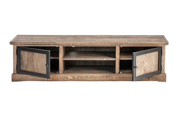 rtv tv dressoir Echt hout Glas Tafel TV-kast Tafels Designer Lowboard