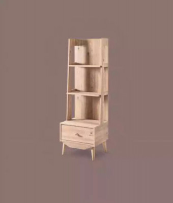 Plankkast Boekenkast Kasten Multifunctioneel Meubilair Bruin 54x45x161