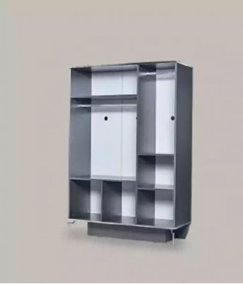 Kledingkast Kast Meubels Kasten Hout Loft Inrichting Wit Slaapkamer