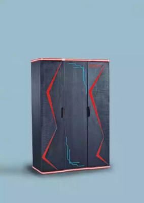 Zwarte kledingkast Kast Meubels Kasten Kinderkamer Hout 131x60x200