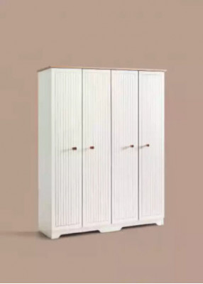 Klassieke meubels Rek kasten Kast Slaapkamer Hout 160cm Luxe