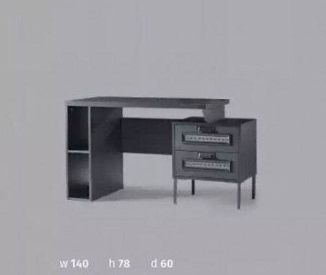 Moderne kinderbureau Kinder bureaus zwart Tafels Meubels Tafel