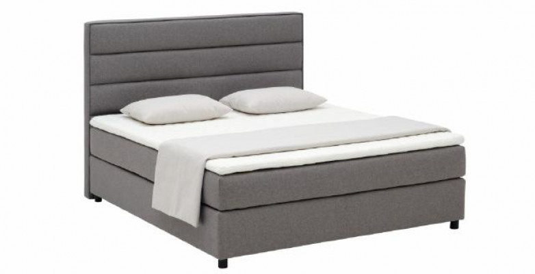 Continental textiel bed boxspring bed bedden gestoffeerd hoog dubbel leer