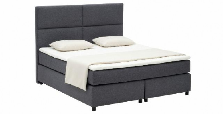 Continental Boxspring Bed Bedding Textile Bed Upholstery Tall Double Leather