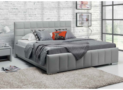 Hoogwaardig luxe tweepersoonsbed bed bekleding ontwerp huwelijks hotel leer