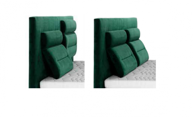 Ontwerper Bed Slaapkamer Bedden Stof Leer Hotel Luxe Bekleding Fluweel