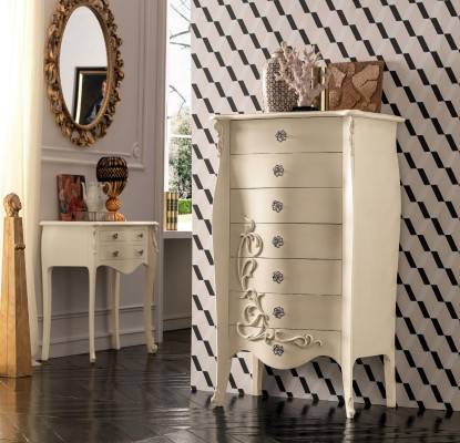 Nachtkastje Nachtkastje Ladenkast Console Bijzettafel met lade Consoleontwerper