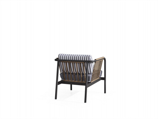 Ontwerpbank 2-zitsstof 2x fauteuil gestoffeerde banken textiel salontafel nieuw