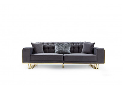 bank Luxe meubels Woonkamer Voeten 240cm Bank Banken 3-zits