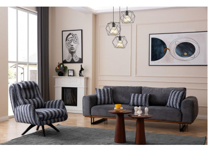 Woonkamerset Designer bankstel 4 + 1 zits bankstel bankmeubels 2-delig. Woonkamerset ontwerper bankstel 4 + 1 zits bankstel bank meubels 2-delig.
