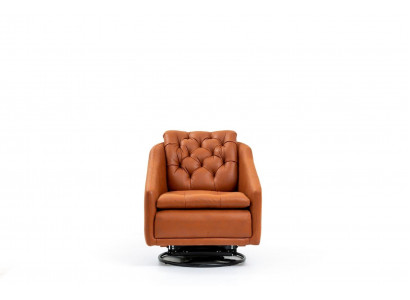 Moderne fauteuil woonkamer oranje stijl meubels ontwerper lounge club 75x90.
