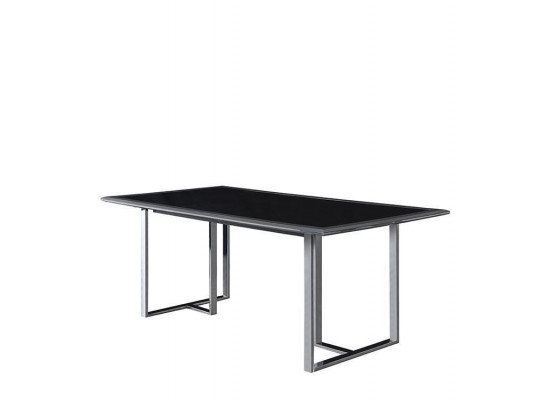 Luxe eetkamerset 6-delig Eettafel met 4 stoelen Design dressoir met spiegel