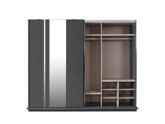 Luxe kledingkast Slaapkamermeubels Ontwerpinrichting Nieuwe kast