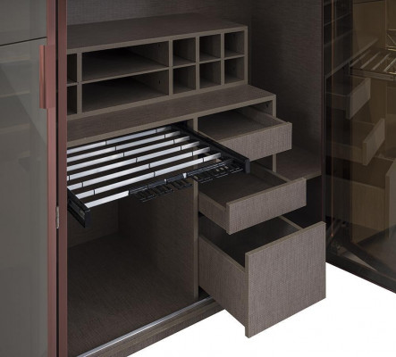 Moderne slaapkamermeubels Ontwerp kledingkast meubels Inrichting