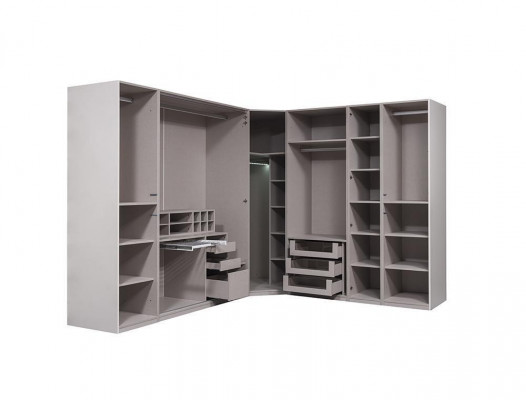 Hoekkast Design Luxe Slaapkamermeubelen Hout Kledingkast Modern