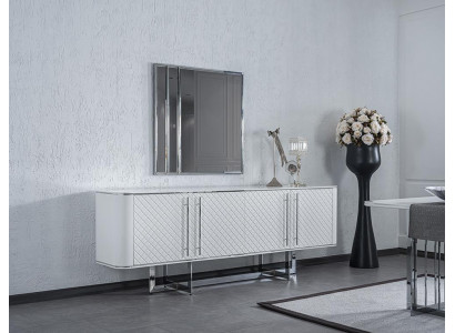 Luxe dressoir met spiegel eetkamer inrichting Modern Design meubels