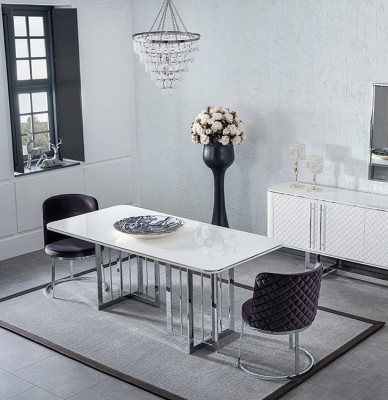 Moderne eettafel eetkamer meubels luxe inrichting ontwerp nieuw tafel