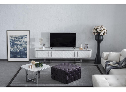 Moderne woonkamer meubels TV standaard Luxe design inrichting TV kast