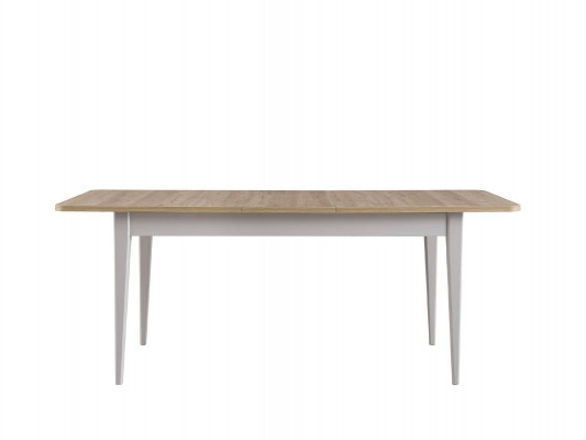 Eetkamer meubels Eetgroep Eetkamer Eettafel Stoelen Hout Grijs Set 9-delig