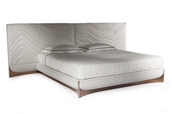Elegant tweepersoons luxe slaapkamerbed stijlvol bed