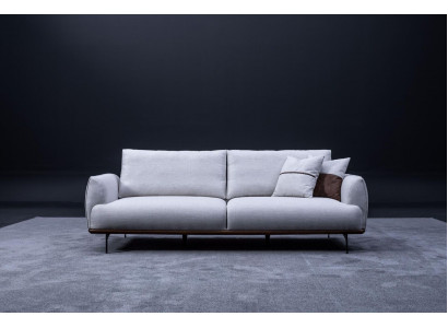 Luxe design driezitsbank textielmeubel woonkamer gestoffeerde bankstellen nieuw