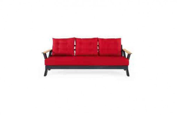 Tuinmeubelbankstel Tafel Kruk Fauteuil Veranda zitgroepen 6-delig.