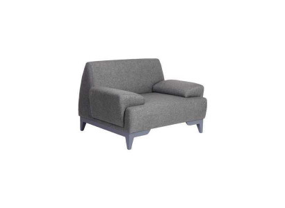 Grijze design fauteuil Moderne woonkamer 1-zits relax fauteuil