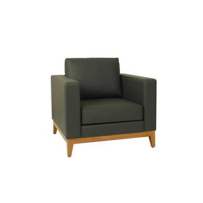 Donkergroene éénzits design fauteuil Relax 1-zitter Kantoor Relaxstoel