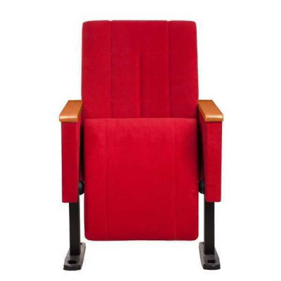 Designer Rode Luxe Stoel 1-Zits Moderne Fauteuil Textiel Houten Meubels