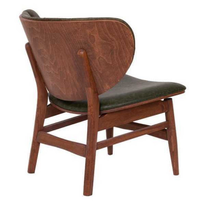 Moderne Chesterfield Groene Fauteuil met Één Zitplaats en Leuning