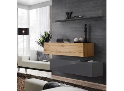 Woonkamer Wandmeubel Set 3-delig Groep Garnituur Kast Hout Meubels Wandplank --> Woonkamer Wandmeubel Set 3-delig Groep Garnituur Kast Hout Meubels Wandplank