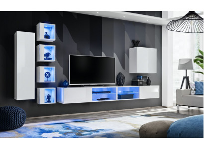 Moderne wandkast hangkast designer tv-standaard wandkast houten meubels nieuw