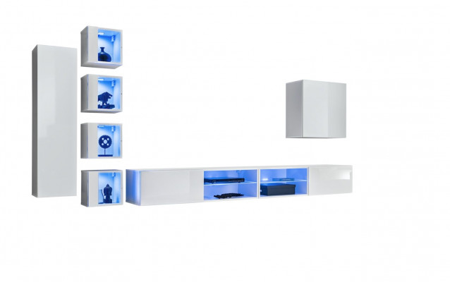 Moderne wandkast hangkast designer tv-standaard wandkast houten meubels nieuw
