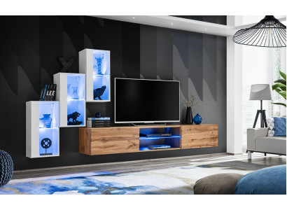 Woonkamer Nieuw wandmeubels Inrichting Modern Moderne TV-standaard Wandkast
