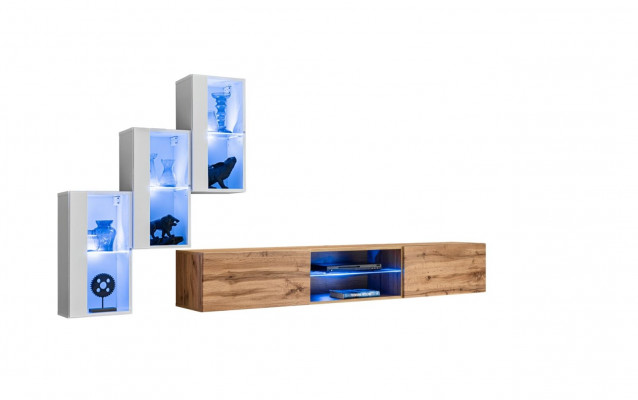 Woonkamer Nieuw wandmeubels Inrichting Modern Moderne TV-standaard Wandkast