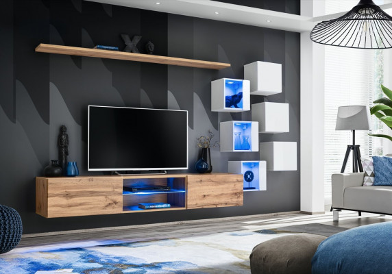 Woonkamer meubels dressoir houten meubel luxe set inrichting compleet muurkast   Woonkamer meubels dressoir houten meubel luxe set inrichting compleet muurkast