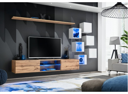 Woonkamer meubels dressoir houten meubel luxe set inrichting compleet muurkast   Woonkamer meubels dressoir houten meubel luxe set inrichting compleet muurkast