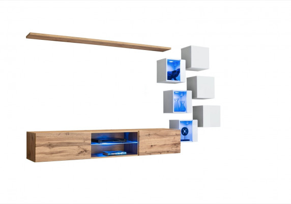Woonkamer meubels dressoir houten meubel luxe set inrichting compleet muurkast   Woonkamer meubels dressoir houten meubel luxe set inrichting compleet muurkast