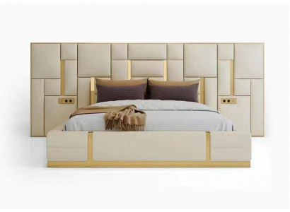 Ontwerp slaapkamer sets Bed Modern Luxe Hotelbedden Meubels.