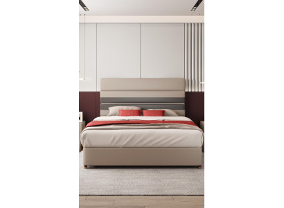 Bed Moderne Design Luxe Gestoffeerde Bedden Stoffen Bedden Textiel