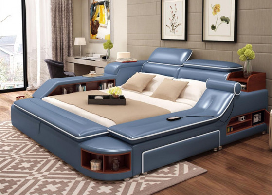 Multifunctioneel bed Tweepersoonsbed Moderne bedframe Bedden 180x200cm
