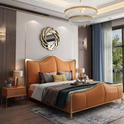 Ontwerp bed Luxe bedden Modern hotel frame Slaapkamer Hotel.