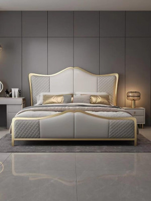 Slaapkamer set ontwerper luxe groep set bed 2x nachtkastje 3 delig Nieuw